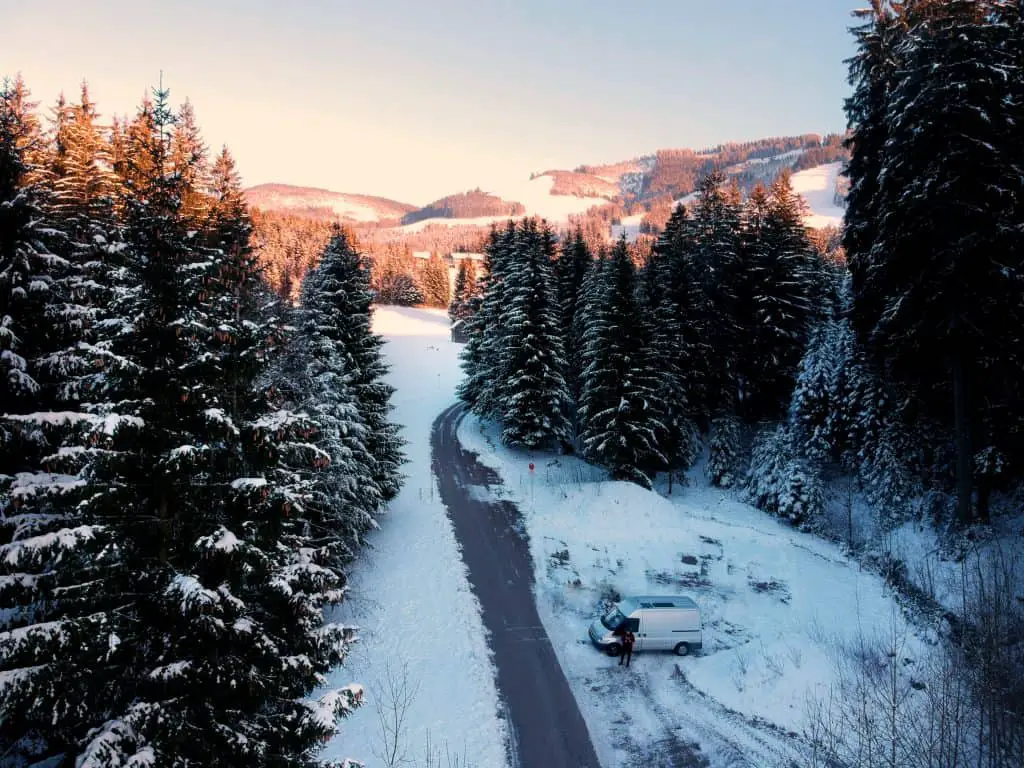 Vanlife Winter