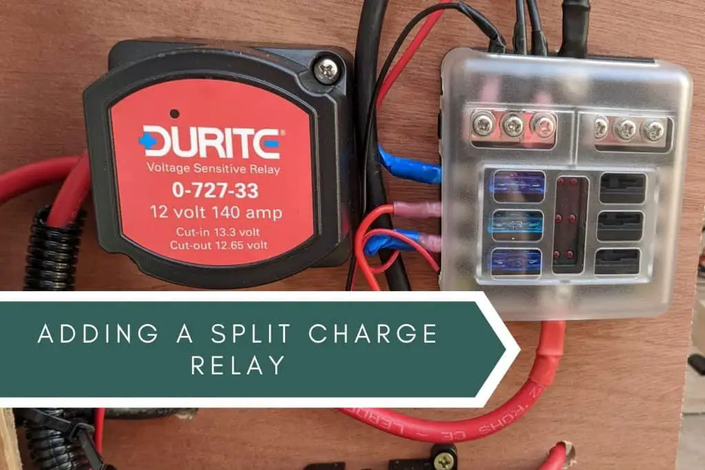 Split charge relay