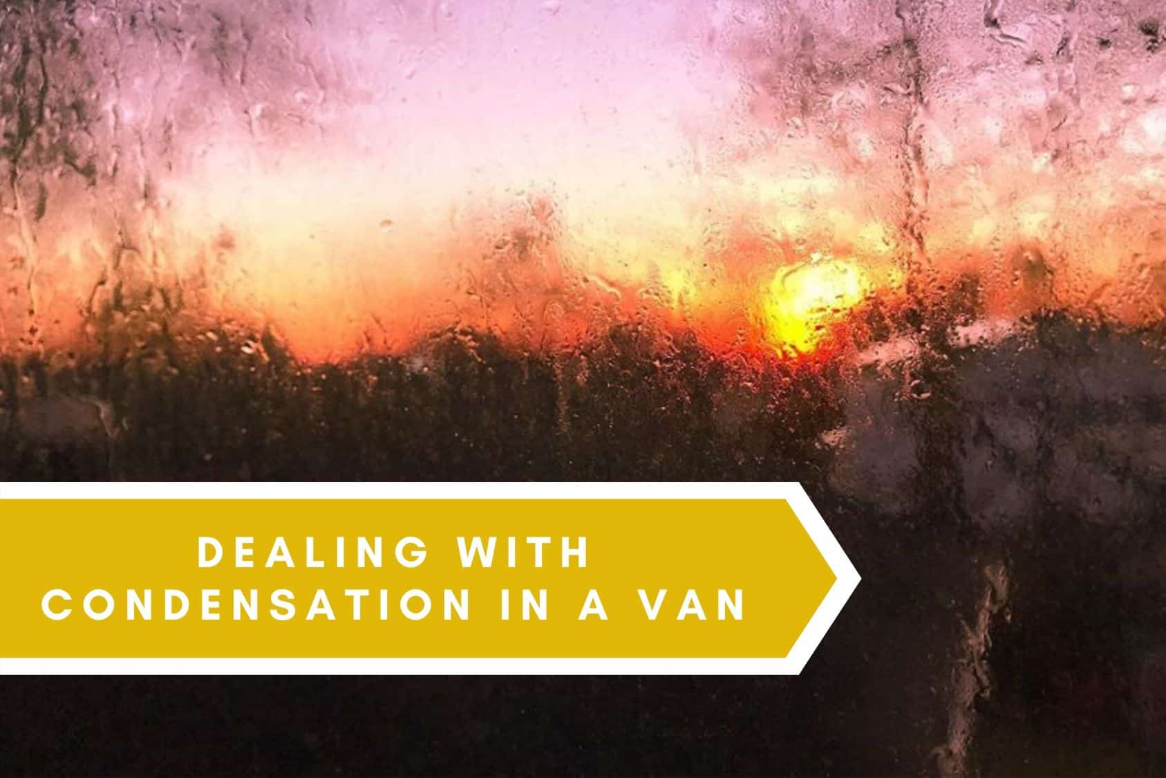 condensation in a van